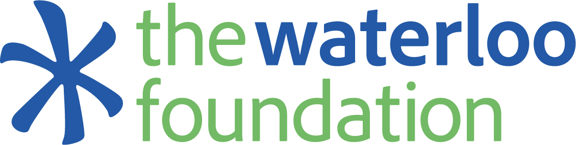 logo for the waterloo foundation - supporting Mind Over Mountains