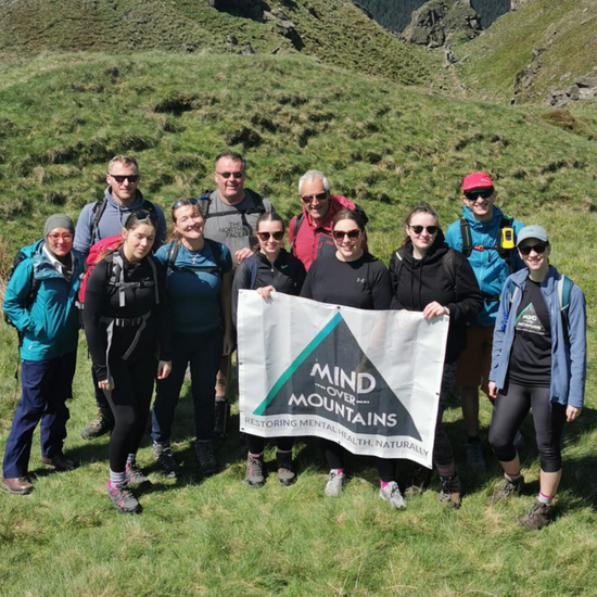 Mind Over Mountains wellbeing event participants 