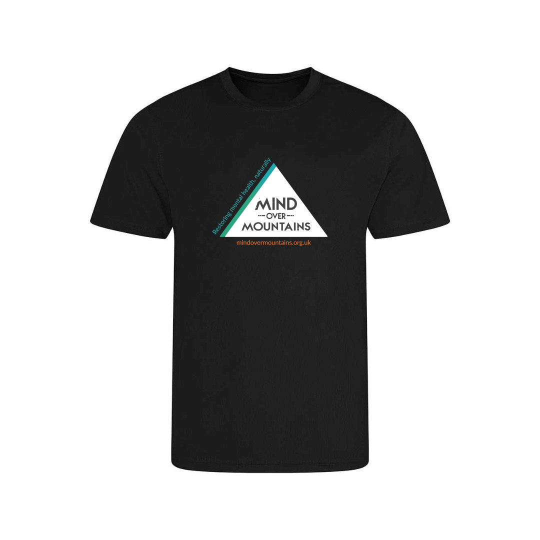 Mind Over Mountains Recycled Tech T-shirt various colours