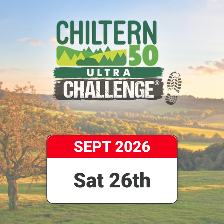 poster for Chiltern 50 ultra challenge event september 2026