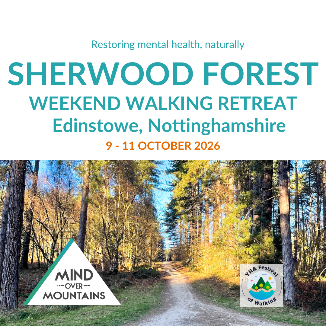 Sherwood Forest Walking for Wellbeing Retreat 2026