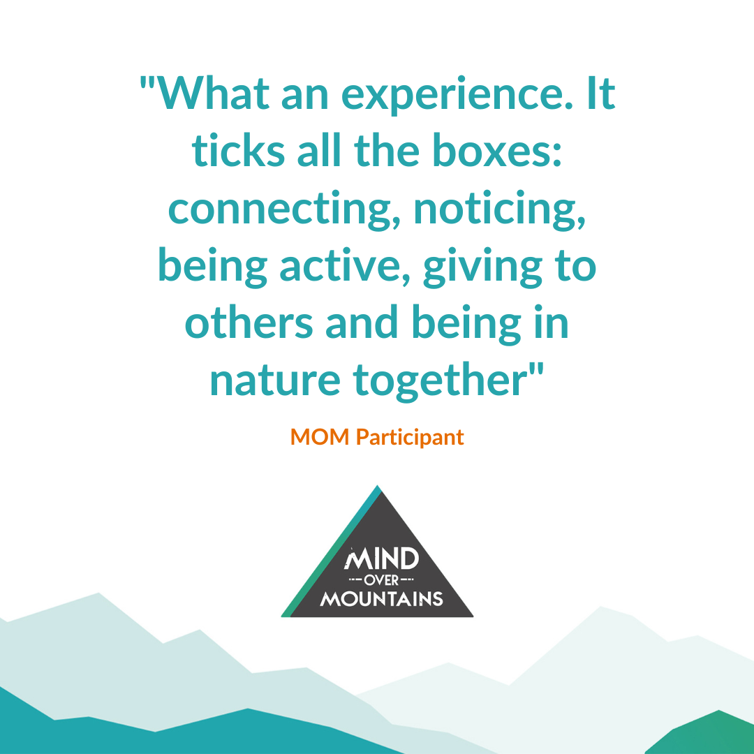 quote about mental wellness walk about being in nature together